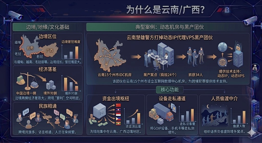 全国灰黑产地域分布情况
